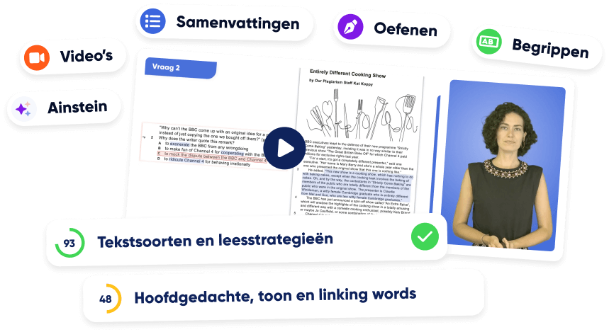 Voorbeeld van examentraining Engels. Optimaal Engels oefenen.
